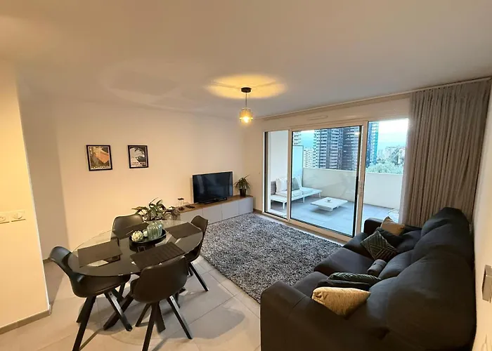 Monaco Border - Terrasse Vue - Piscine - Ff شقة *