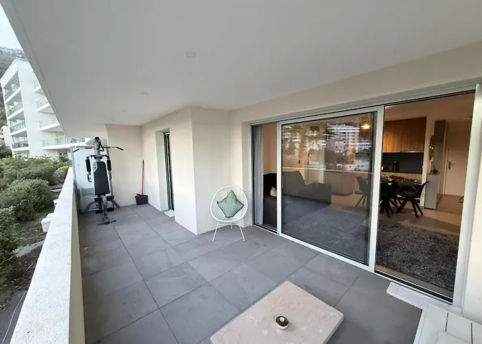 Monaco Border - Terrasse Vue - Piscine - Ff شقة *